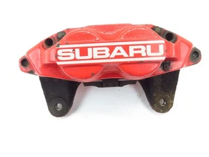 2006-2007 Subaru Impreza WRX Driver Front Brake Caliper Red 4 Piston LH 06-07 - Picture 1 of 12