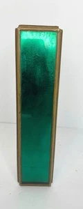 Caleidoscopio vintage vetro piombato colorato arte da collezione fatto a mano verde lungo 7" - Foto 1 di 10