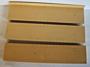 3 HORNBY DUBLO OO GAUGE PLASTIC PLATFORM EXTENSIONS + 1 WALLED - Picture 1 of 4
