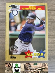 2022 Topps Ken Griffey Jr 1987 card #87as-5 Mariners HOF - Bild 1 von 2