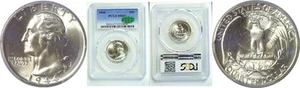 1944 25C Washington Quarter PCGS MS-67 CAC - Picture 1 of 3