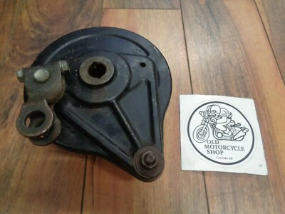 Honda XL125S 1983 montaje de placa de freno trasero Foto 1 de 4