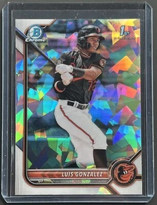 2022 Bowman Chrome Prospects Luis Gonzalez #BCP-125 1st Atomic Refractor WB - Picture 1 of 4