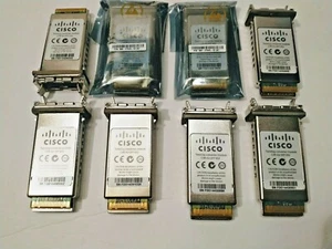 LOT OF 8x CISCO CVR-X2-SFP V02 TwinGig Converter Network Modules WORKING GREAT - Picture 1 of 1