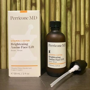 Perricone MD Vitamin C Ester Brightening Amine Face Lift 2 oz~SEALED~NEW+GIFT! - Picture 1 of 2
