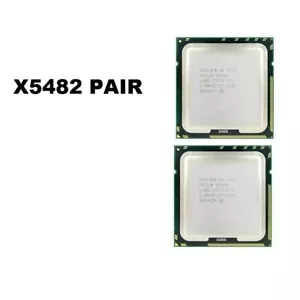 COPPIA CPU FBS Intel XEON Quad Core X5482 SLBBG 3.20 GHZ 12 MB L2 CACHE 1600 MHZ - Foto 1 di 1