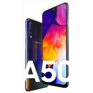 New Samsung Galaxy A50 SM-A505F/DS 128GB Dual-SIM Black Factory Unlocked SIMFree - Picture 1 of 1