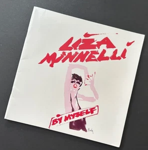 NEW MINT LIZA MINNELLI in CONCERT 1986 Souvenir Program By Myself 35 Pages - Picture 1 of 3