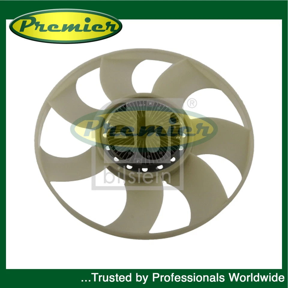 Ventilador de radiador Premier compatível com Ford Transit 2006-2018 2.2 dCi TDCi 2.4 2.5 1695329 - Imagem 1 de 2