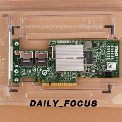 Dell H200 Integrated HBA SAS w/ LSI 9210-8i 6Gbps P20 IT Mode ZFS FreeNAS unRAID - Image 1 of 4