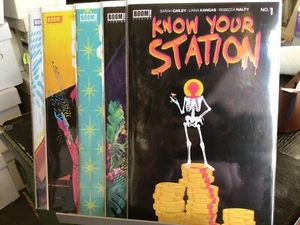 KNOW YOUR STATION #1 2 3 4 5 / CHOOSE SET / BOOM 2023 GAILEY UNREAD HG - Picture 1 of 24