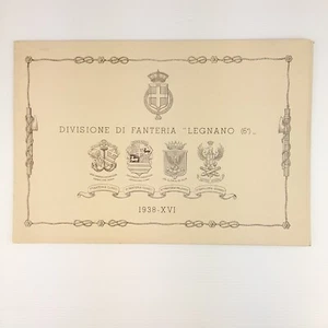 Kalender Infantry Legnano 6° - 1938 Mit Drei Boards Von G.Pascoe - Picture 1 of 6
