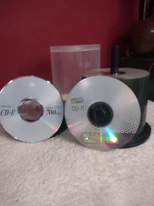 Sony CD-R blanks -700 MB Lot 27 Staples CD-R lot 81 Blank Media 700MB 52X 80Min  - Picture 1 of 4