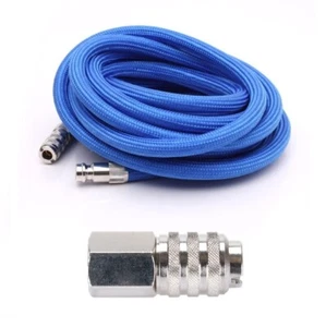 Tubo aria telato 3 m H & S attacco rapido aerografo e compressore (125963AR1/4) - Foto 1 di 1