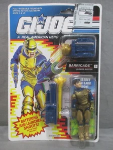 GI Joe BARRICADE #2 Factory Sealed 1992 Vintage MOC Hasbro - Picture 1 of 11