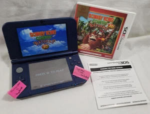 Donkey Kong Country Returns 3D 3DS AUTHENTIC Nintendo COMPLETE cib donky - Picture 1 of 7