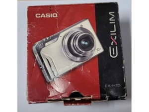 CASIO EXILIM EX-H15 Compact DIGITAL CAMERA CCD SHIFT STABILIZATION BOXED - Picture 1 of 3