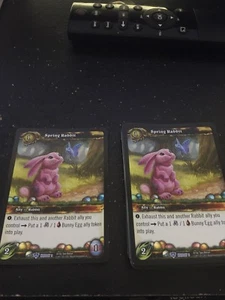 WoW TCG Spring Rabbit "Holiday 3" Promo card - Picture 1 of 2