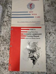 OLDER NHCA Long Term Care NURSING ASSISTANT TRAINING BOOKS - Picture 1 of 2