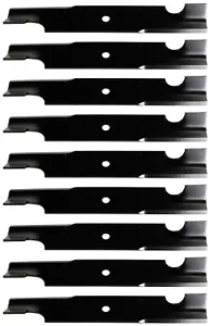 9 cuchillas de cortadora de césped® Toro 107-3192 107-3192-03 110-0414 110-0418 32"" 64"" cubierta - Imagen 1 de 7