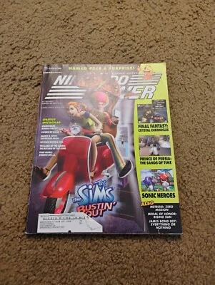 Nintendo Power Magazine 176 February 2004 Sims Bustin Out Complete w/ Poster - Image 1 of 4