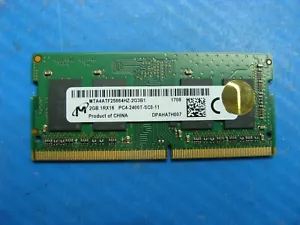 Dell 15-3567 Laptop Micron 2GB Memory PC4-2400T-SC0-11 MTA4ATF25664HZ-2G3B1 - Picture 1 of 2