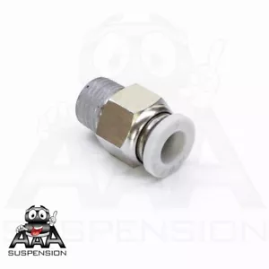 Air Fitting - 1/8" BSP Male to 6mm Hose - Picture 1 of 3
