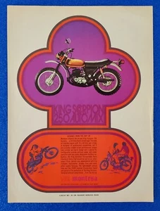 ANNUNCIO STAMPA MOTO MONTESA 1972 PER IL NUOVO KING SCORPION 250cc AUTOMIX - Foto 1 di 1