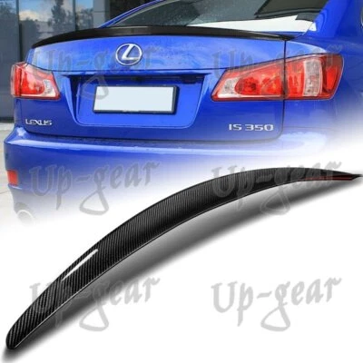 Спойлер крыло задний багажник из настоящего углеродного волокна для Lexus IS250 IS350 STP 2006-2013 годов выпуска - Изображение 1 из 4