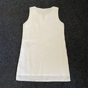 Teaberry Womens Shift Dress White Size 16 Sleeveless Lined Party Formal - Picture 1 of 9