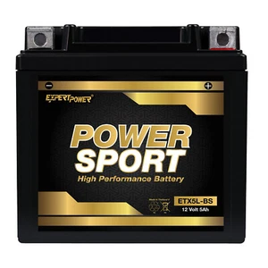 YTX5L-BS Battery for SUZUKI LT80 QuadSport 80 80CC 87-'06 - Picture 1 of 8
