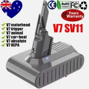 V7 Battery For Dyson V7 Series, V7 Trigger V7 Animal Fluffy Motorhead Pro Vacuum - Picture 1 of 12