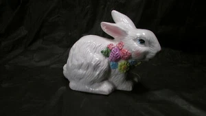 Vtg NWT Dalton International Ceramic Bunny Rabbit Easter White Ames Dept Store - Picture 1 of 9