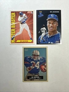 Bo Jackson Lot ~ gemischt ~ 🎖️Junk Wax Baseball🎖️ - Bild 1 von 22