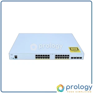 Cisco CBS250-24FP-4G 24-port Gigabit Ethernet PoE+ Smart Switch Tested - Picture 1 of 6