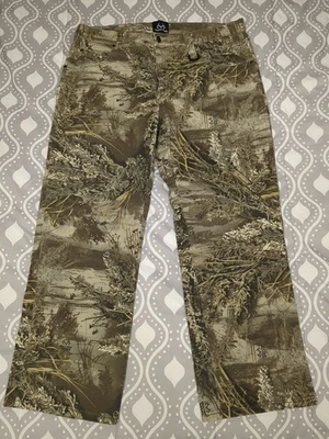 Realtree Pants Mens Large 36x30 Camo RT Max-1 XT Outdoor Hunting Cotton Spandex  - Image 1 of 4
