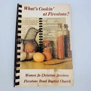 What's Cookin' at Firestone Cookbook Firestone Rd Baptist Church No Canton Ohio - Picture 1 of 10