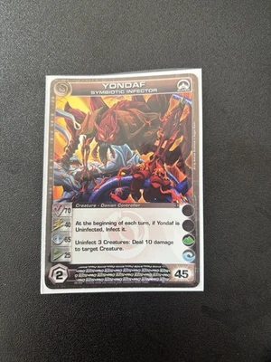 Chaotic Yondaf Symbiotic Infector 56/200 AU 1st Edition Super Rare - Image 1 of 3