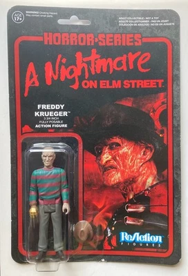 Funko ReAction 3 3/4 Freddy Krueger Nightmare on Elm Street Action Figure - Image 1 of 2
