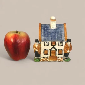 Antique 19th Century Staffordshire Cottage Still Bank - Picture 1 of 8