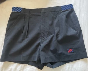 Pantalones Cortos Nike John McEnroe Checkerboard Air Tech Challenge Cancha Tenis Agassi - Imagen 1 de 6