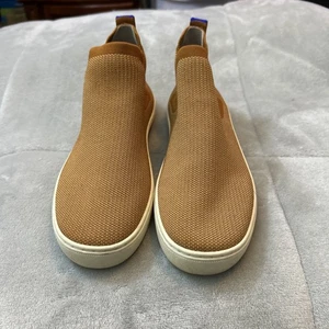 Zapatilla deportiva Rothy’s The Chelsea bota plana leonado marrón camel para mujer talla 7 - Imagen 1 de 8