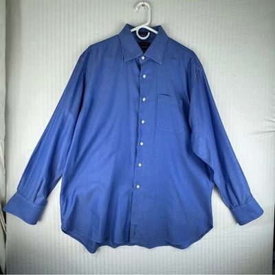 John W. Nordstrom %100 algodón egipcio para hombre talla 17/35 ajuste tradicional de lujo Foto 1 de 4