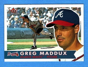 2001 Fleer Tradition #210 Greg Maddux Atlanta Braves - Picture 1 of 1
