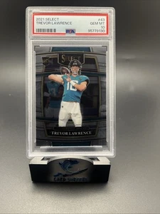 2021 Select Trevor Lawrence Concourse PSA 10 RC Rookie Jacksonville Jaguars #43 - Picture 1 of 2