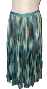 Jones NY Women’s Chiffon Full Midi Skirt size 16 Boho Romantic Coastal Fairy - Picture 1 of 10