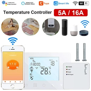 Für Alexa WiFi Smart Thermostat Wasser/Heizung/Gas Boiler Steuerung & Empfänger - Bild 1 von 17