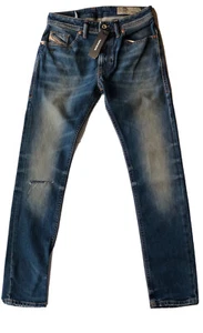 Diesel Mens Cotton Denim Thommer Slim Skinny Jeans Made In Italy - Picture 1 of 11