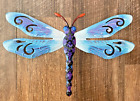 Dragonfly Blue Garden Metal Wall decor 14