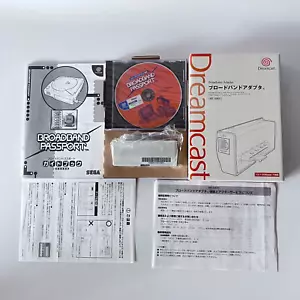 DC Broadband Adapter BBA HIT-0400 Complete Box Internet Tested SEGA Dreamcast JP - Picture 1 of 21